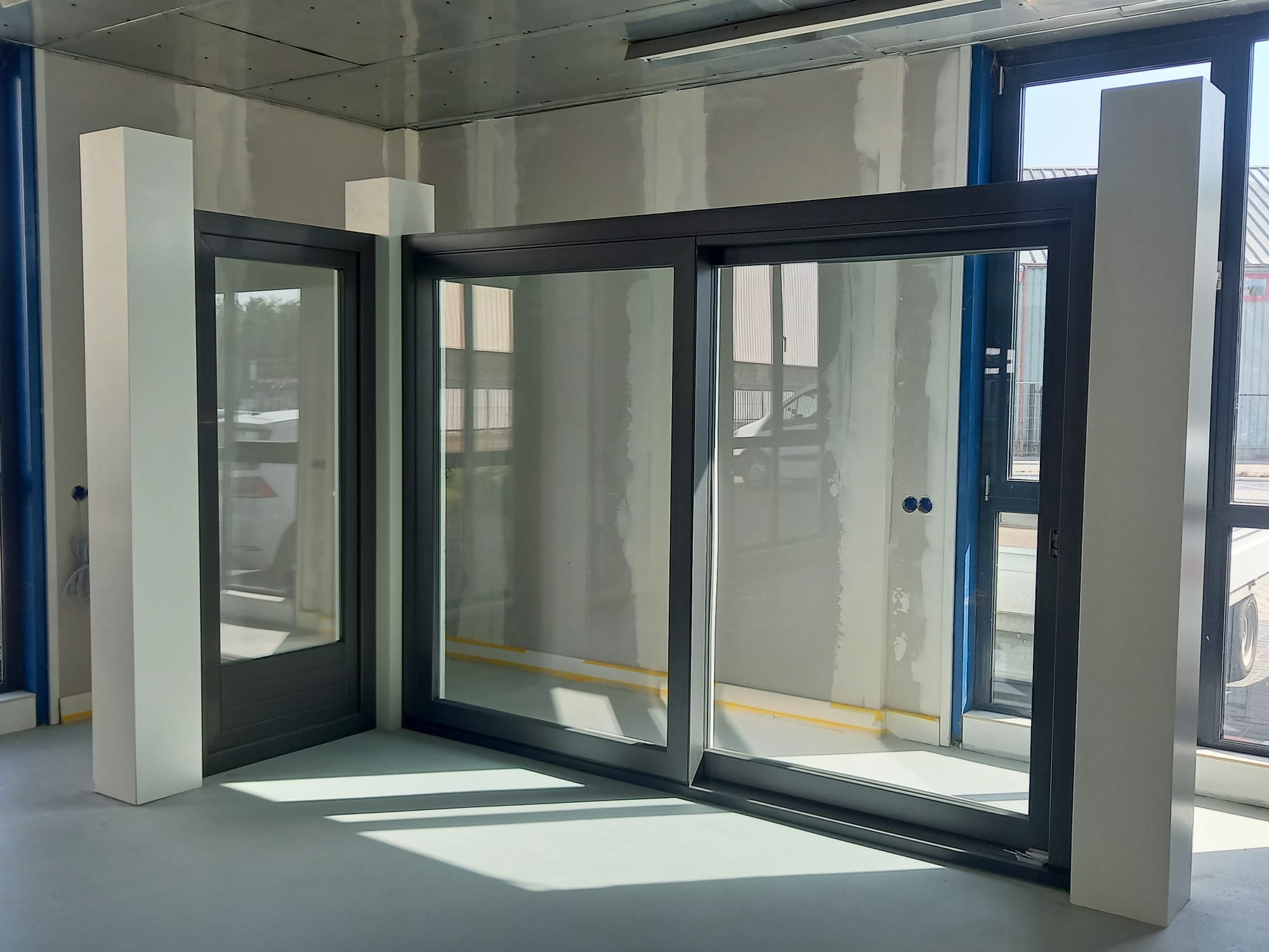 Schuifpui showroom